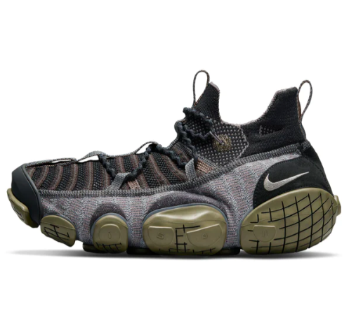 男款 Nike ISPA Link 休闲鞋 黑灰 可拆卸式 环保商品第2张图片规格展示