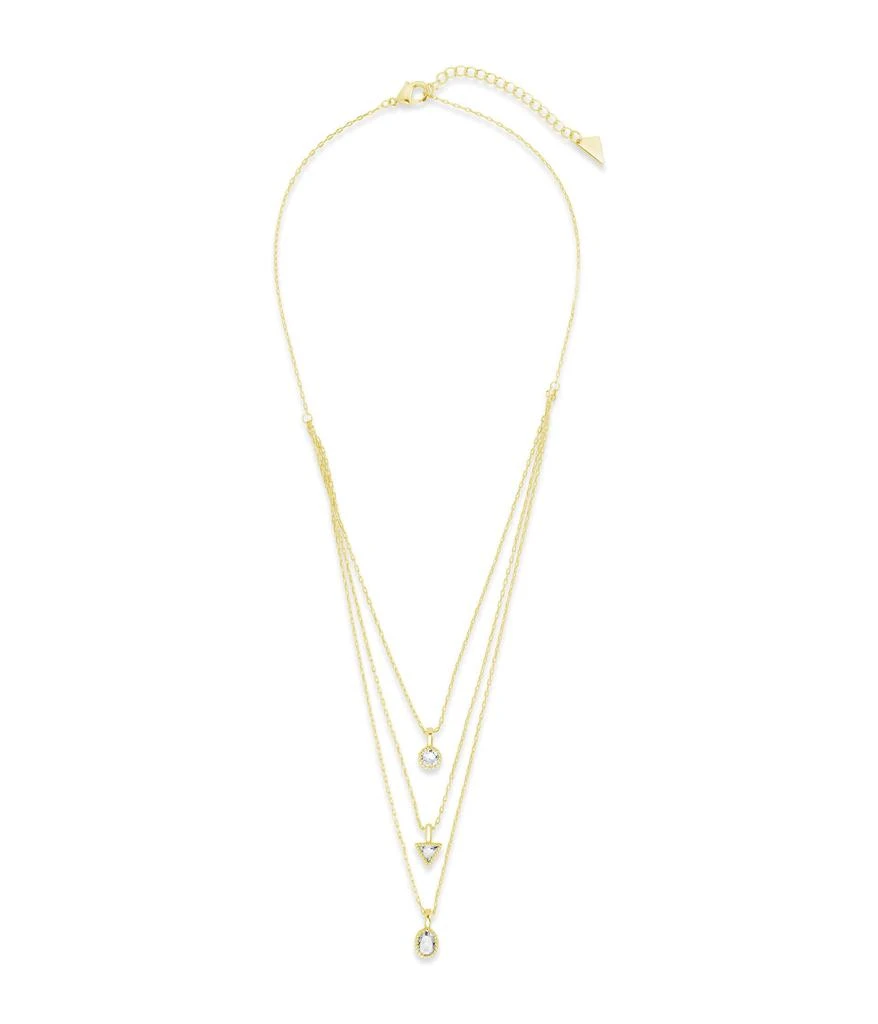 商品Sterling Forever|Julie Layered Necklace,价格¥528,第1张图片