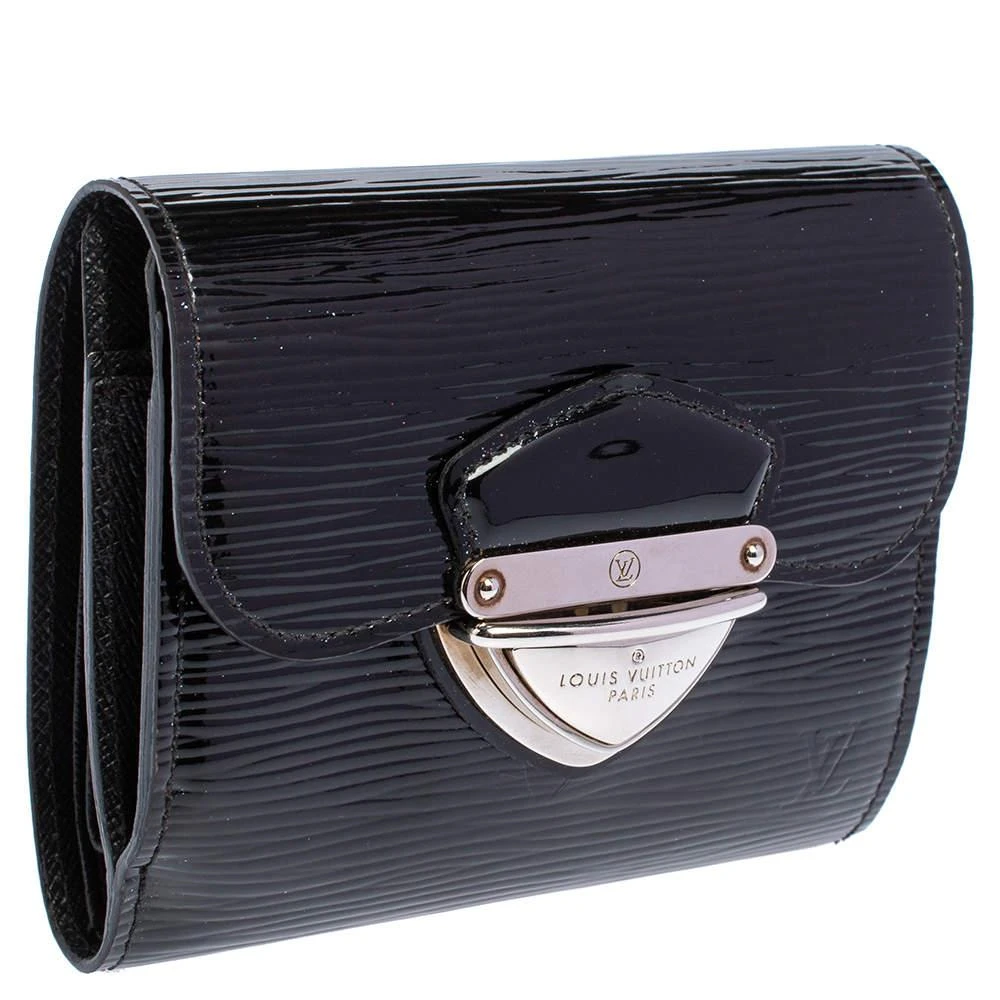 商品[二手商品] Louis Vuitton|Louis Vuitton Black Electric Epi Leather Joey Wallet,价格¥2599,第4张图片详细描述