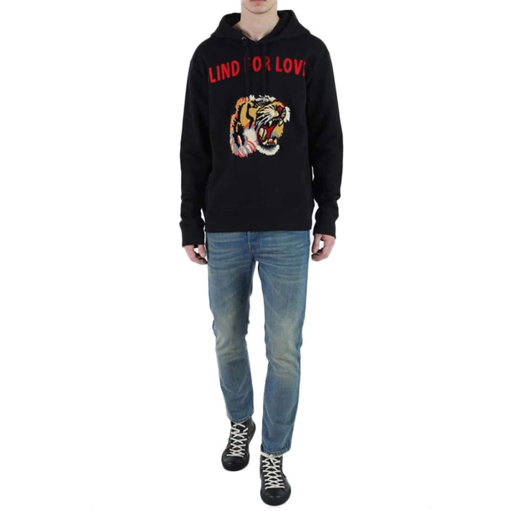 GUCCI 黑色男士卫衣/帽衫 454585-X5K91-1096 商品