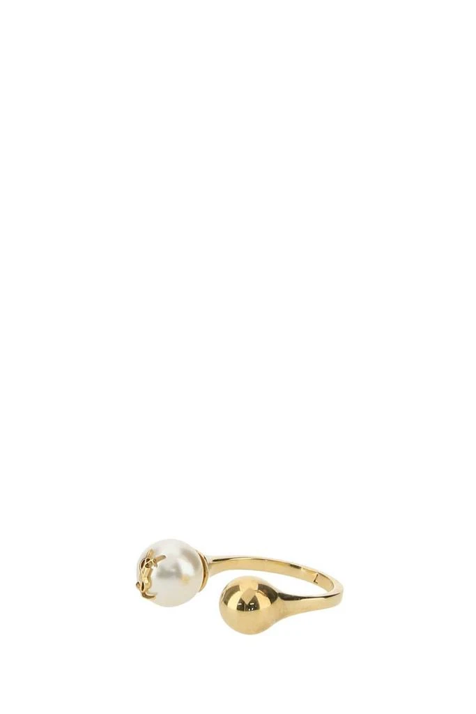 商品Yves Saint Laurent|Saint Laurent Cassandre Logo Plaque Ring,价格¥2165,第2张图片详细描述