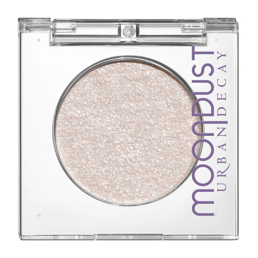 商品Urban Decay|Urban Decay 24/7 Moondust Eyeshadow Compact - Long-Lasting Shimmery Eye Makeup and Highlight - Up to 16 Hour Wear - Vegan Formula – Cosmic (Metallic White with Iridescent, 3D Sparkle and Shift),价格¥202,第1张图片