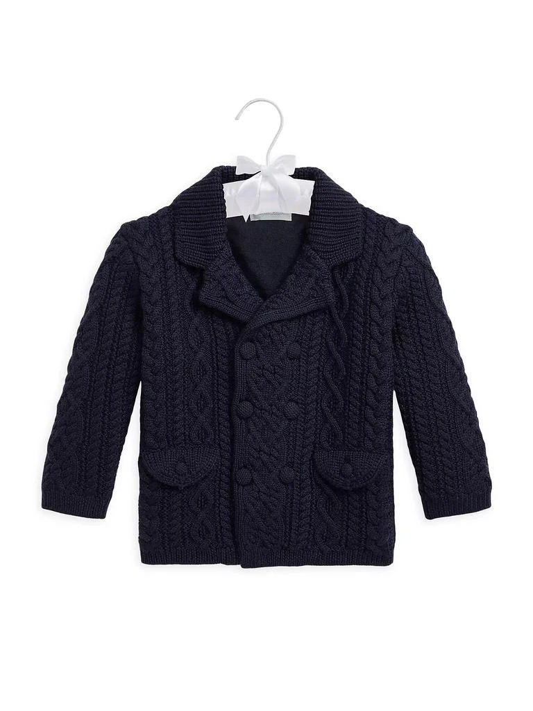 商品Ralph Lauren|Baby Boy's Wool Knit Blazer,价格¥513,第1张图片