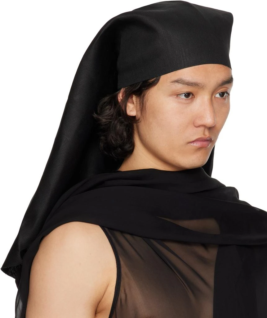商品Rick Owens|Black Hollywood Wig Hat,价格¥1887,第2张图片详细描述