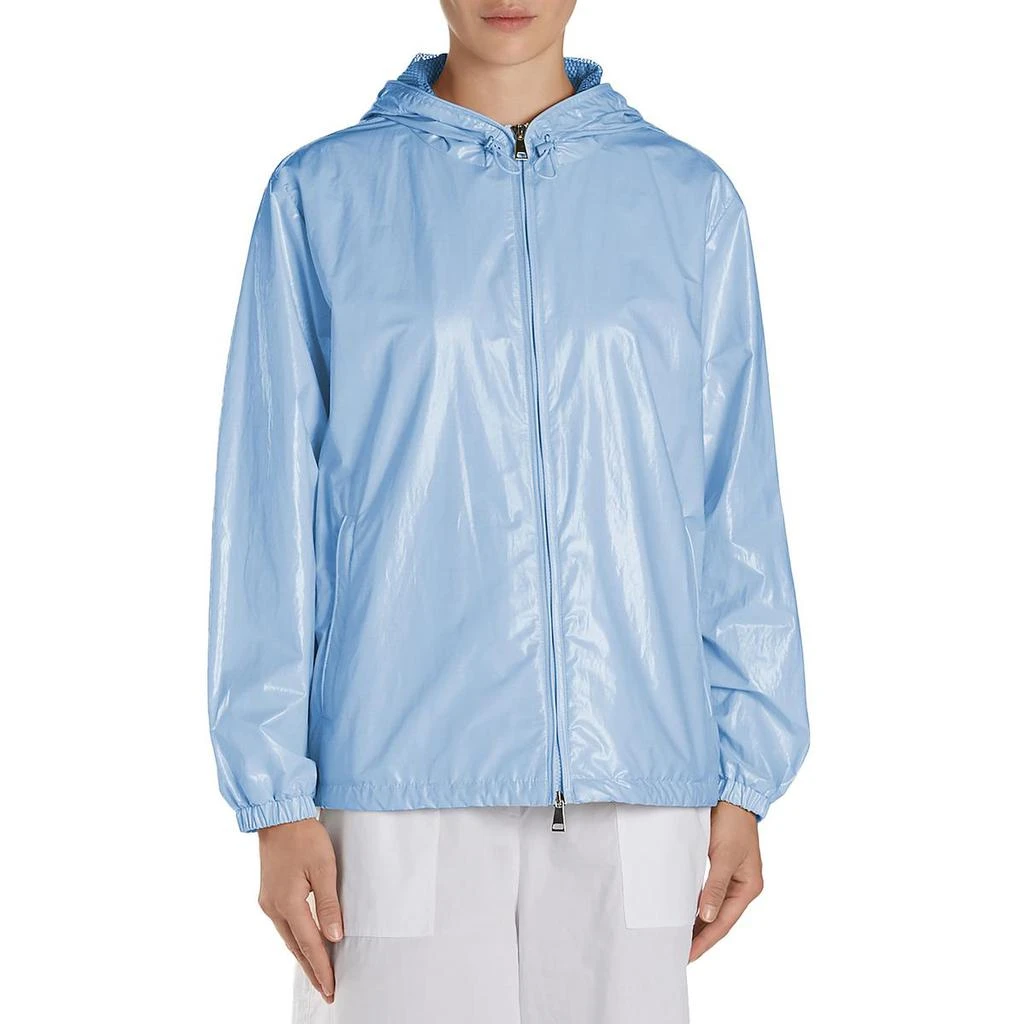 商品Moncler|Moncler Womens Wuisse Lightweight Hooded Raincoat,价格¥2202,第1张图片