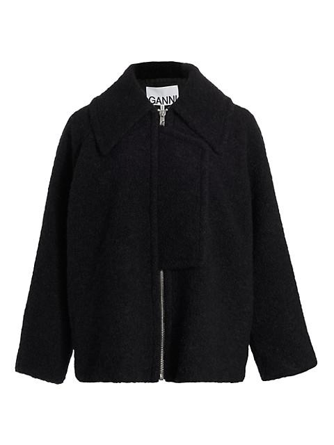 Boucle Wool Blend Jacket商品第1张图片规格展示