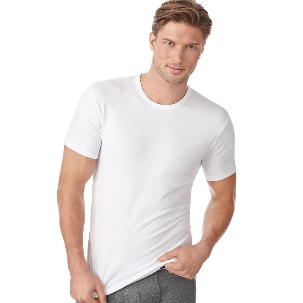 商品Calvin Klein|Men's Cotton Stretch Crew Neck Undershirt 2-Pack,价格¥136,第3张图片详细描述