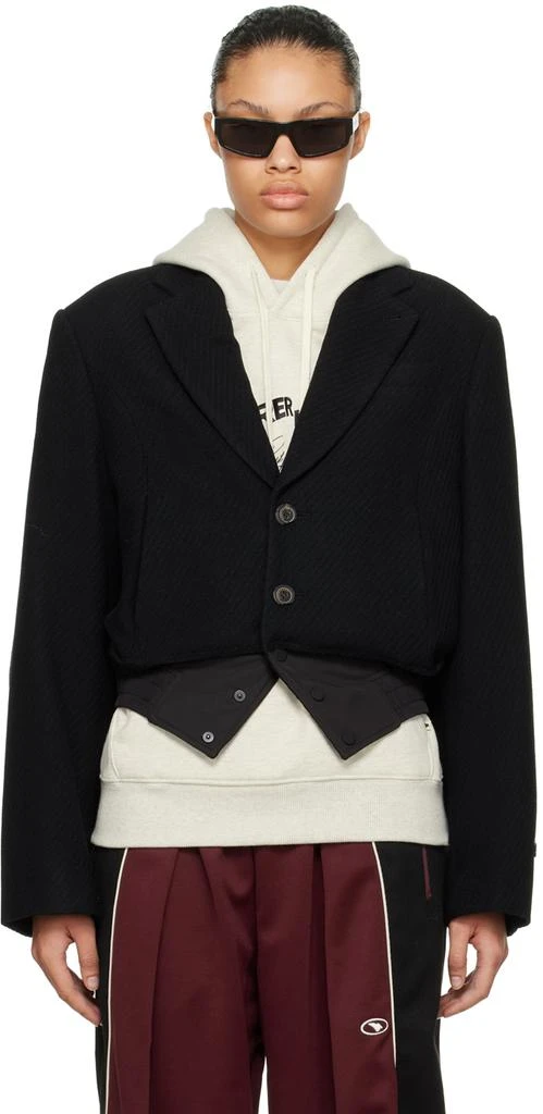 商品ADER error|Black Paneled Blazer,价格¥2677,第1张图片