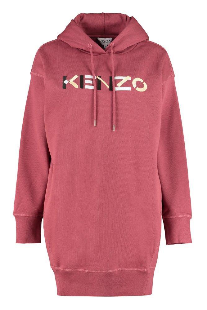 商品Kenzo|Kenzo Logo Printed Sweatshirt Dress,价格¥1503,第1张图片