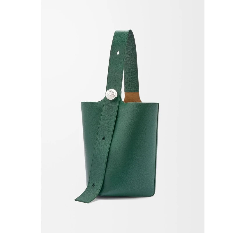 商品Loewe|【预售3-5天】LOEWE/罗意威 女士绿色小牛皮手提包,价格¥20525,第1张图片