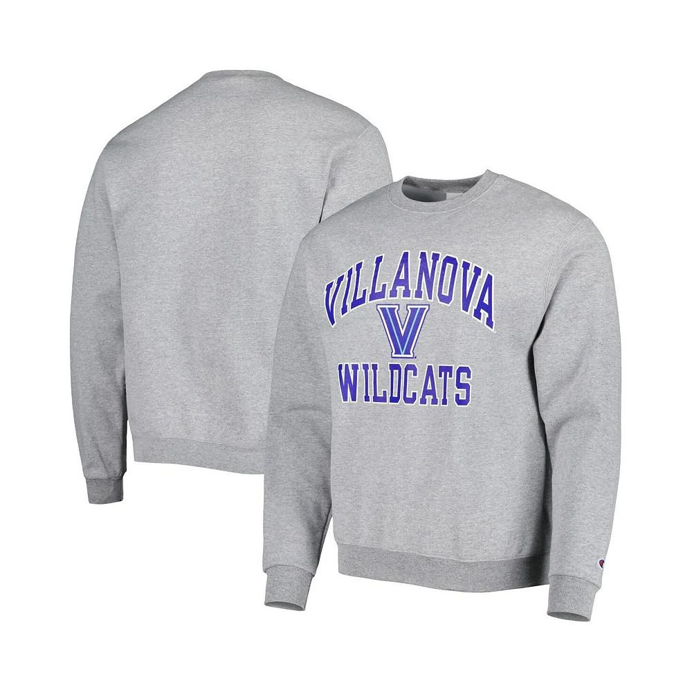 商品CHAMPION|Men's Heather Gray Villanova Wildcats High Motor Pullover Sweatshirt,价格¥406,第1张图片