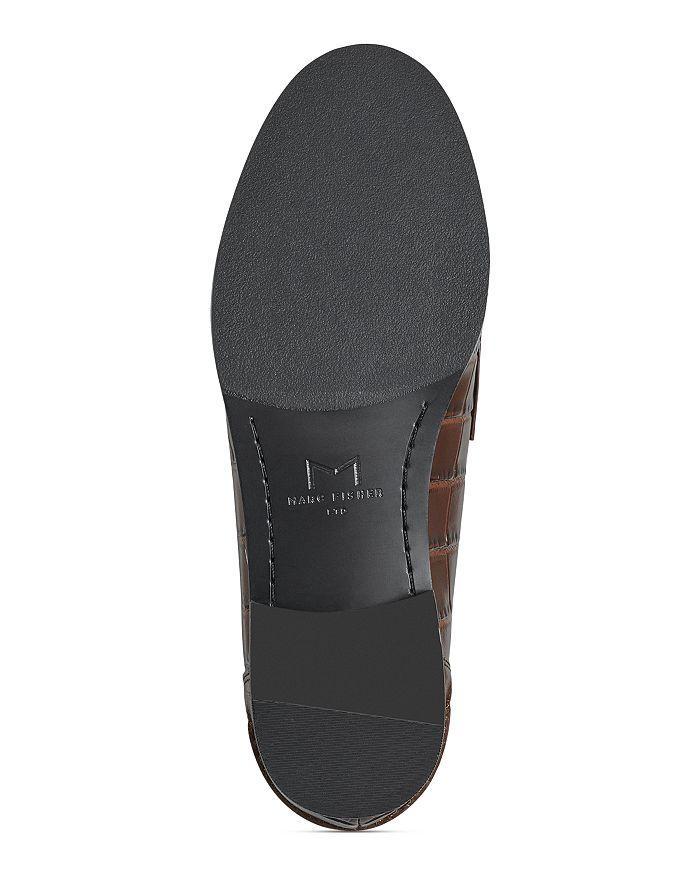 商品Marc Fisher|Women's Milton 2 Almond Toe Embossed Loafers,价格¥1125,第5张图片详细描述