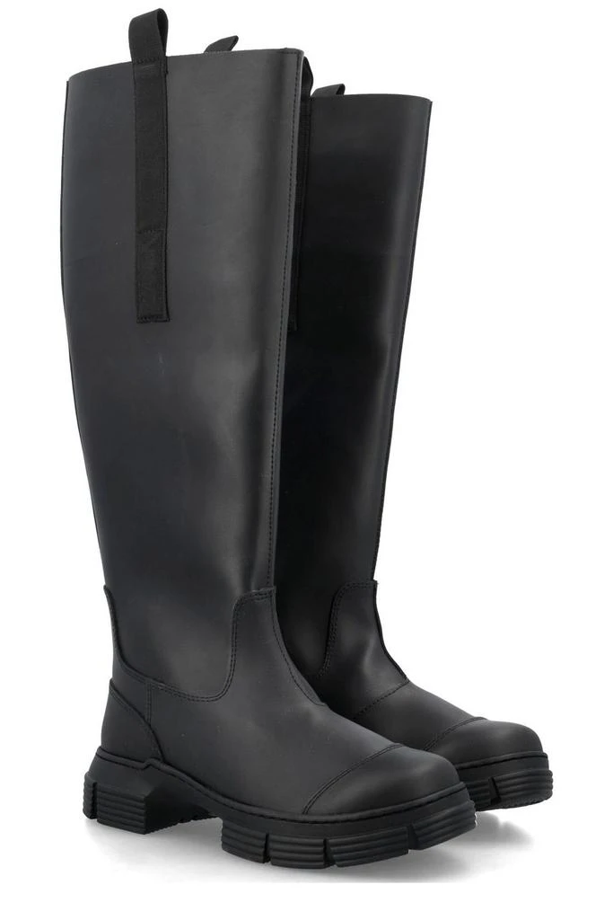 商品Ganni|Ganni Country Knee-High Slip-On Boots,价格¥1605,第3张图片详细描述