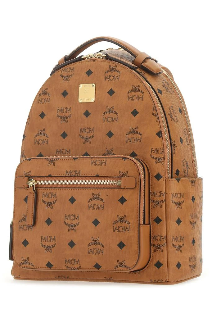 商品MCM|MCM Visetos Logo Backpack,价格¥5906,第3张图片详细描述