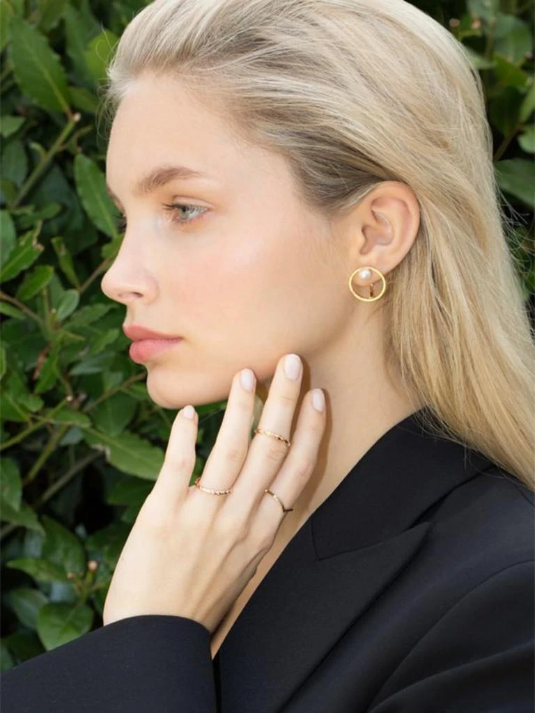 商品DELFINA DELETTREZ|Soap Bubbles Mono Earring,价格¥9884,第1张图片详细描述