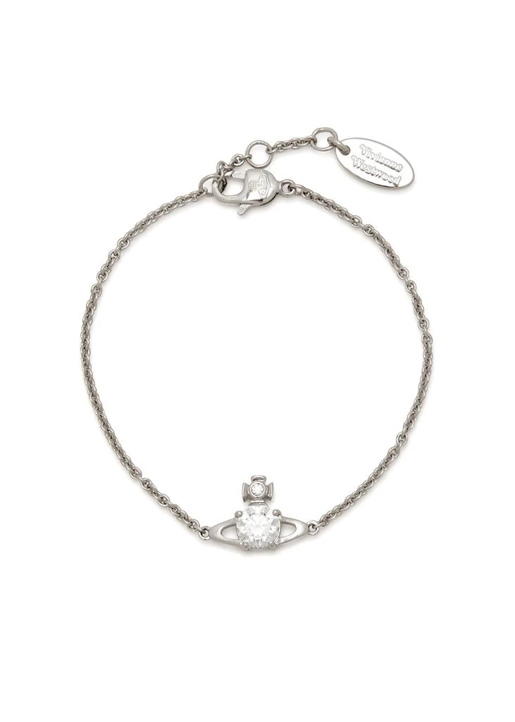 商品Vivienne Westwood|Reina orb silver-tone bracelet,价格¥922,第1张图片