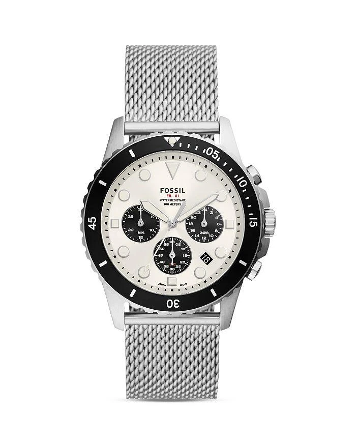 商品Fossil|FB-01 Chronograph, 42mm,价格¥1460,第1张图片