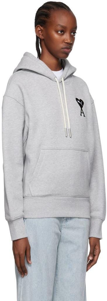 商品AMI|Gray Puma Edition Cotton Hoodie,价格¥1370,第4张图片详细描述