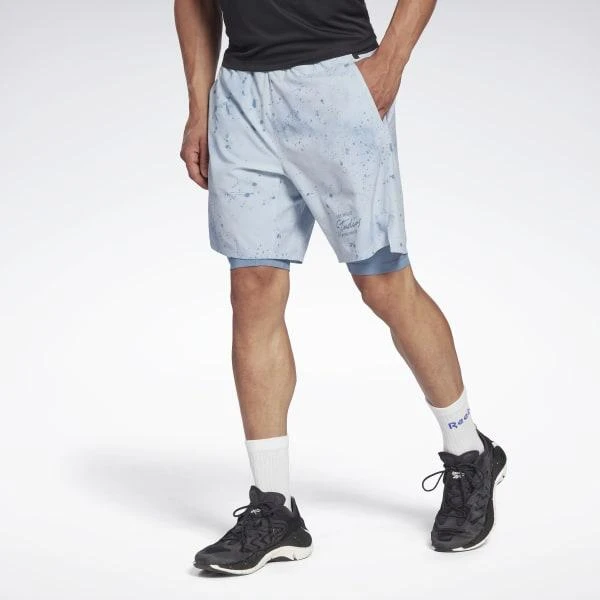 商品Reebok|Les Mills® Strength Two-in-One Shorts,价格¥465,第1张图片