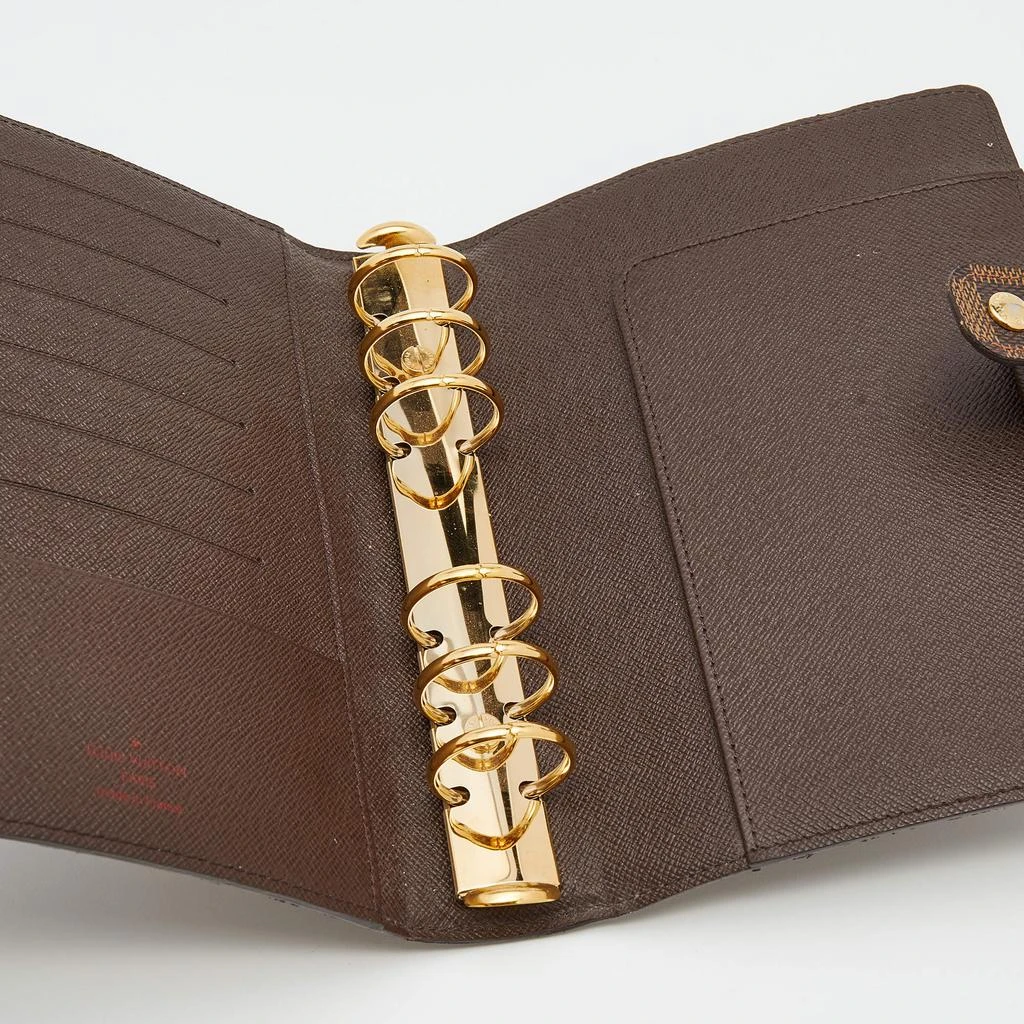 商品[二手商品] Louis Vuitton|Louis Vuitton Damier Ebene Canvas Small Ring Agenda,价格¥3211,第3张图片详细描述