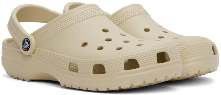 商品Crocs|Beige Classic Clogs,价格¥420,第6张图片详细描述