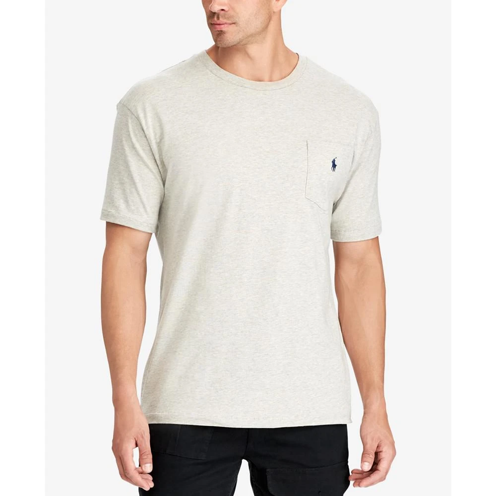 商品Ralph Lauren|Men's Big & Tall Crew-Neck Pocket T-Shirt,价格¥462,第1张图片