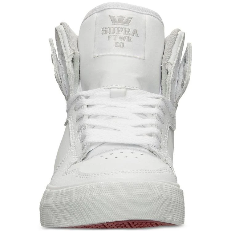 商品Supra|男小童Supra Little Boys' Vaider High Top Casual Sneakers from Finish Line,价格¥193,第4张图片详细描述