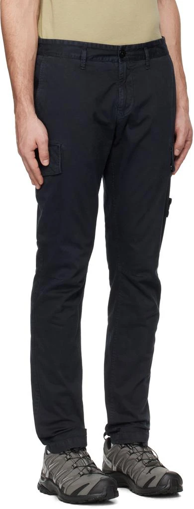 商品Stone Island|Navy Organic Broken Twill 'OLD' Cargo Pants,价格¥2419,第2张图片详细描述