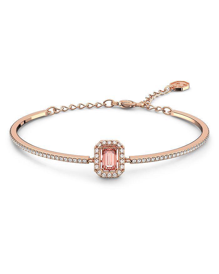 商品Swarovski|Millenia Crystal Square Bangle Bracelet,价格¥1233,第3张图片详细描述