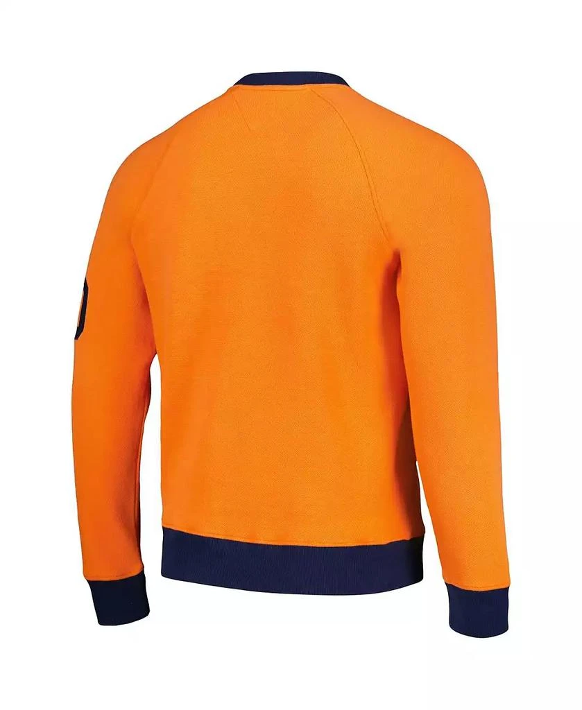 商品Tommy Hilfiger|Men's Orange Denver Broncos Reese Raglan Tri-Blend Pullover Sweatshirt,价格¥501,第3张图片详细描述