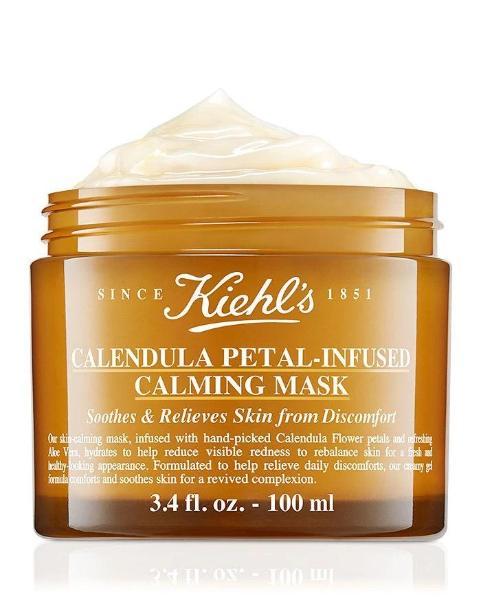 商品Kiehl's|Calendula Petal-Infused Calming Mask 3.4 oz.,价格¥350,第2张图片详细描述