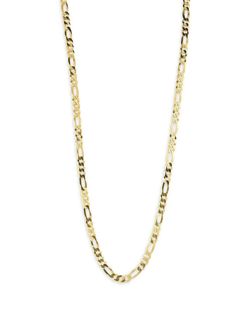 商品Milanesi And Co|18K Gold Plated Sterling Silver Figaro Chain Necklace 5mm,价格¥1675,第1张图片