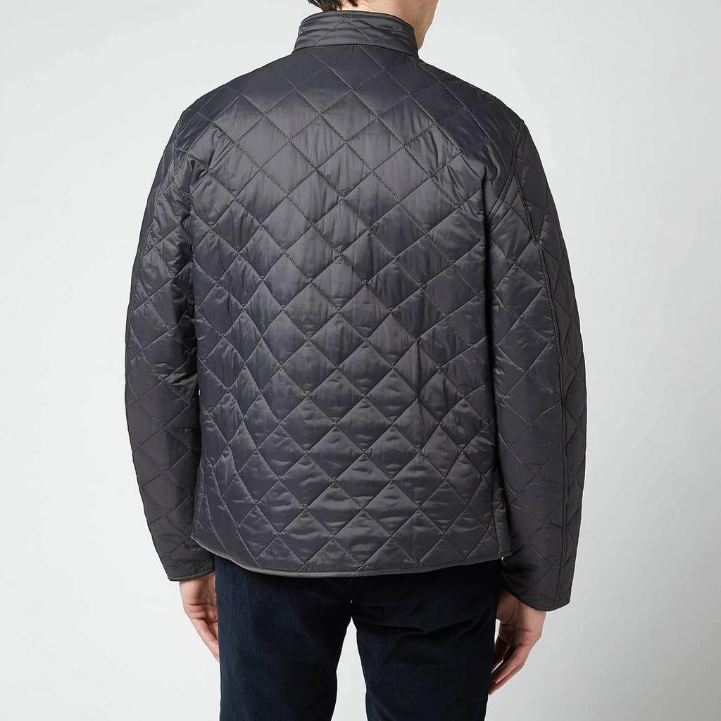 商品Barbour|Barbour International Men's Gear Quilted Jacket - Charcoal,价格¥641,第2张图片详细描述