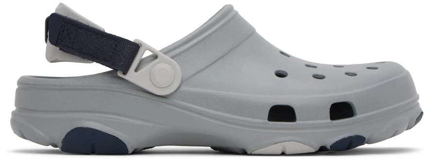 商品Crocs|Gray All-Terrain Clogs,价格¥395,第1张图片