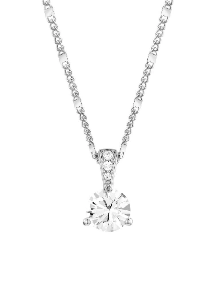 商品Swarovski|Round Solitaire 水晶项链,价格¥676,第1张图片