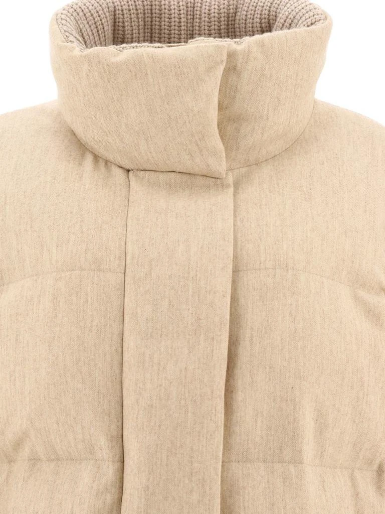 商品Brunello Cucinelli|High-necked down jacket,价格¥21456,第3张图片详细描述