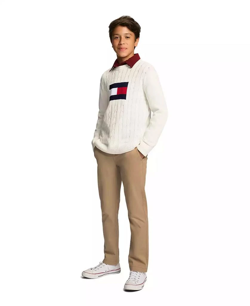 Toddler and Little Boys Flag Crew Sweater 商品