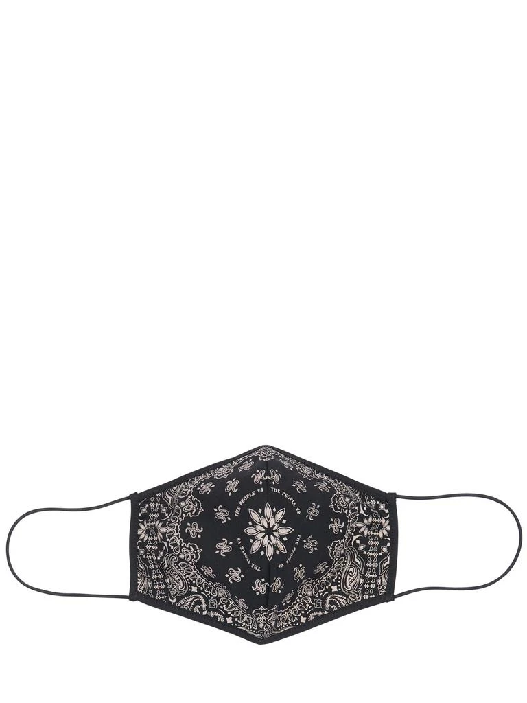 商品THE PEOPLE VS|Bandana Print Face Mask,价格¥46,第1张图片