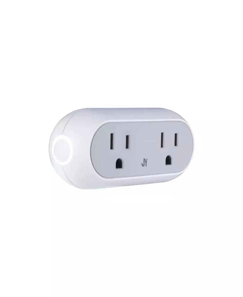 商品JONATHAN Y|Smart Dual Plug - Wi-Fi Remote App Control for Lights Appliances,价格¥456,第1张图片