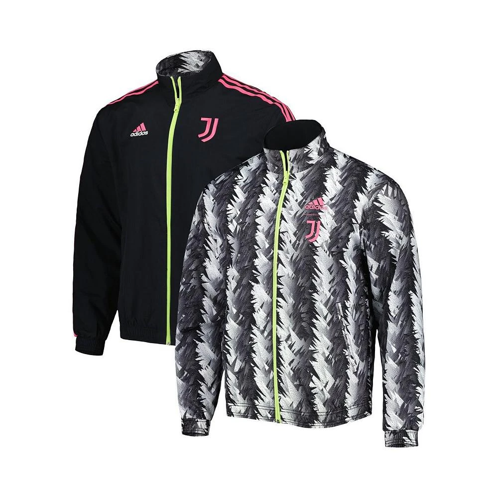 商品Adidas|Men's Black Juventus 2022/23 On-Field Team Logo Anthem Reversible Full-Zip Jacket,价格¥805,第1张图片