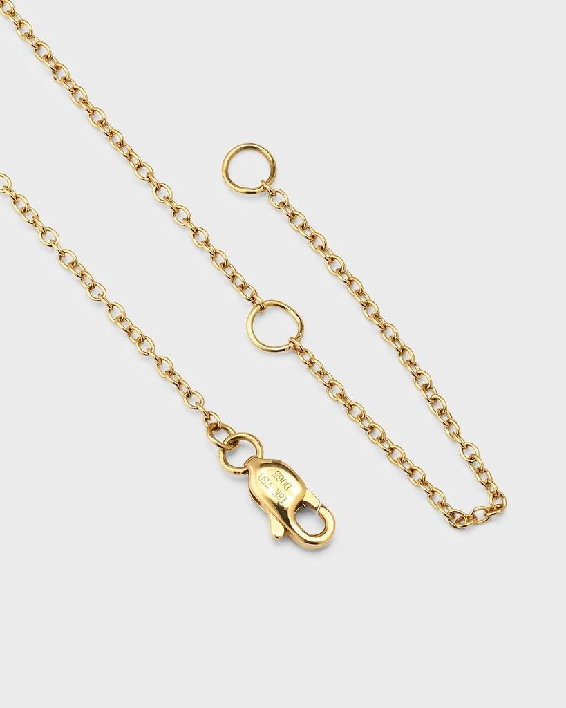 商品Pearls By Shari|18K Yellow Gold Pave Diamond and Golden Pearl Pendant Necklace, 18"L,价格¥36470,第4张图片详细描述