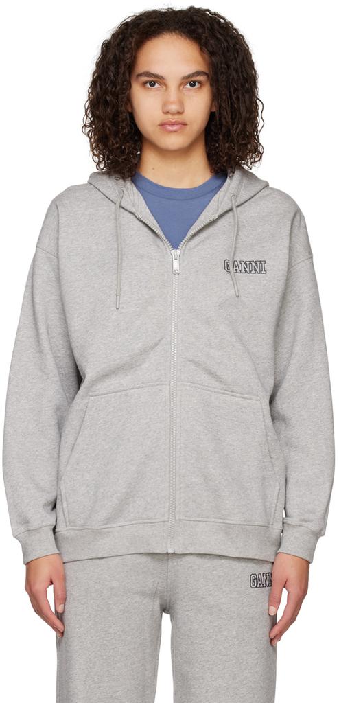 Gray Oversized Hoodie商品第1张图片规格展示