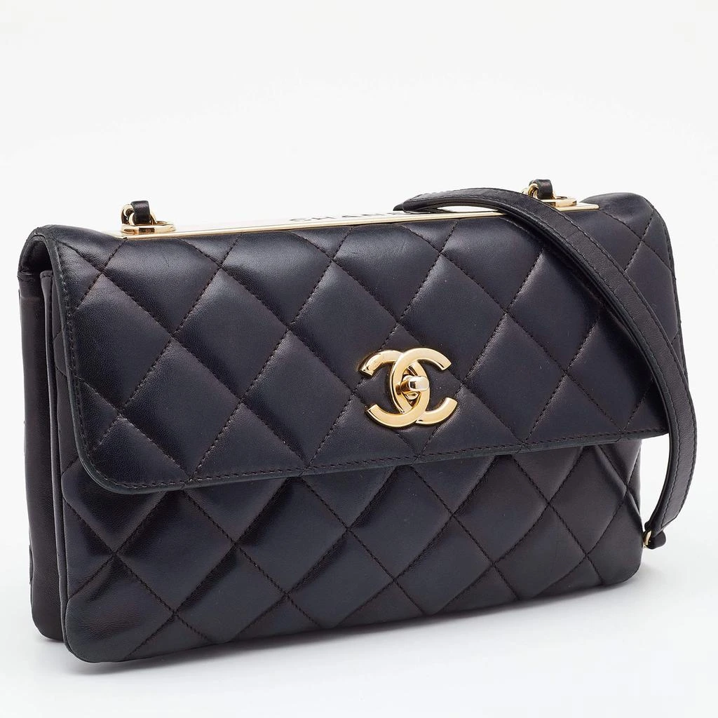 商品[二手商品] Chanel|Chanel Black Quilted Leather Trendy CC Flap Bag,价格¥23251,第3张图片详细描述