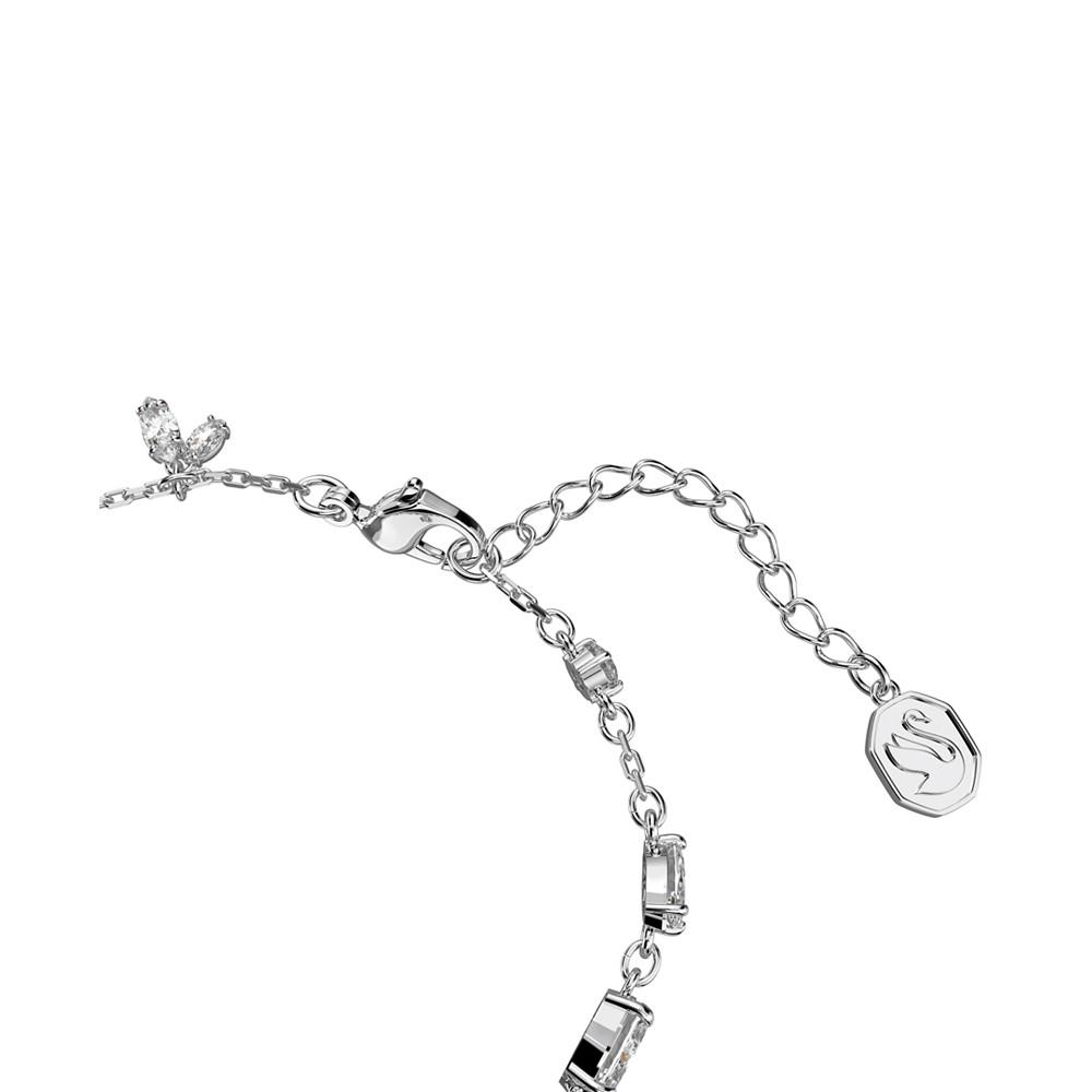 Silver-Tone Gema Crystal Dangling Bracelet商品第3张图片规格展示