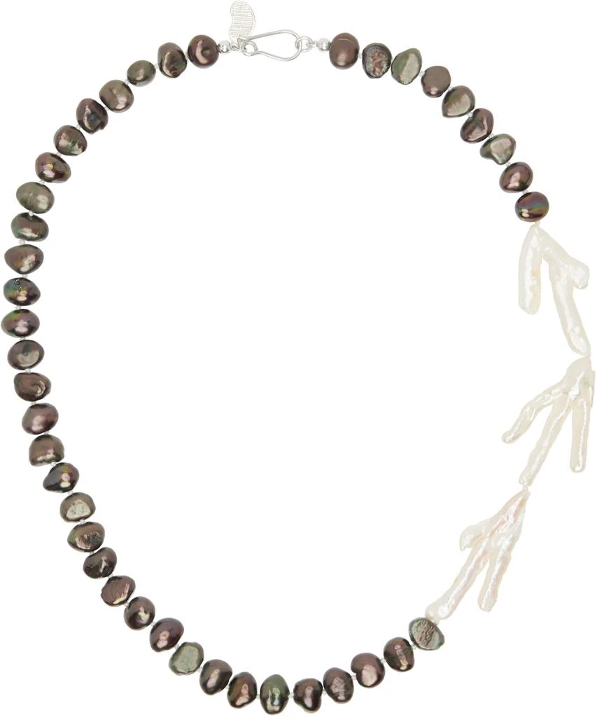 商品Gohar World|Brown Host Chicken Foot & Potato Pearls Necklace,价格¥2603,第1张图片