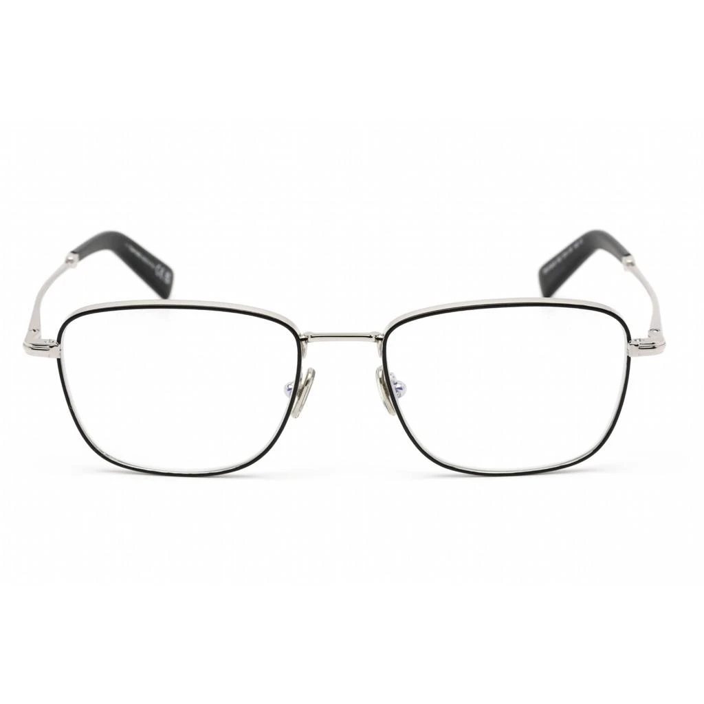 商品Tom Ford|Tom Ford Men's Eyeglasses - Clear Lens Matte Black Metal Square, 55mm | FT5748-B 002,价格¥826,第2张图片详细描述