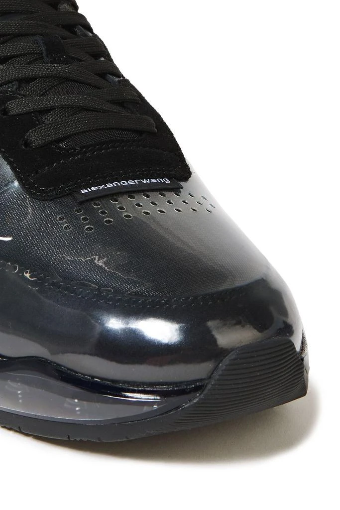 商品Alexander Wang|Stadium layered PVC, leather, suede and mesh sneakers,价格¥2620,第4张图片详细描述