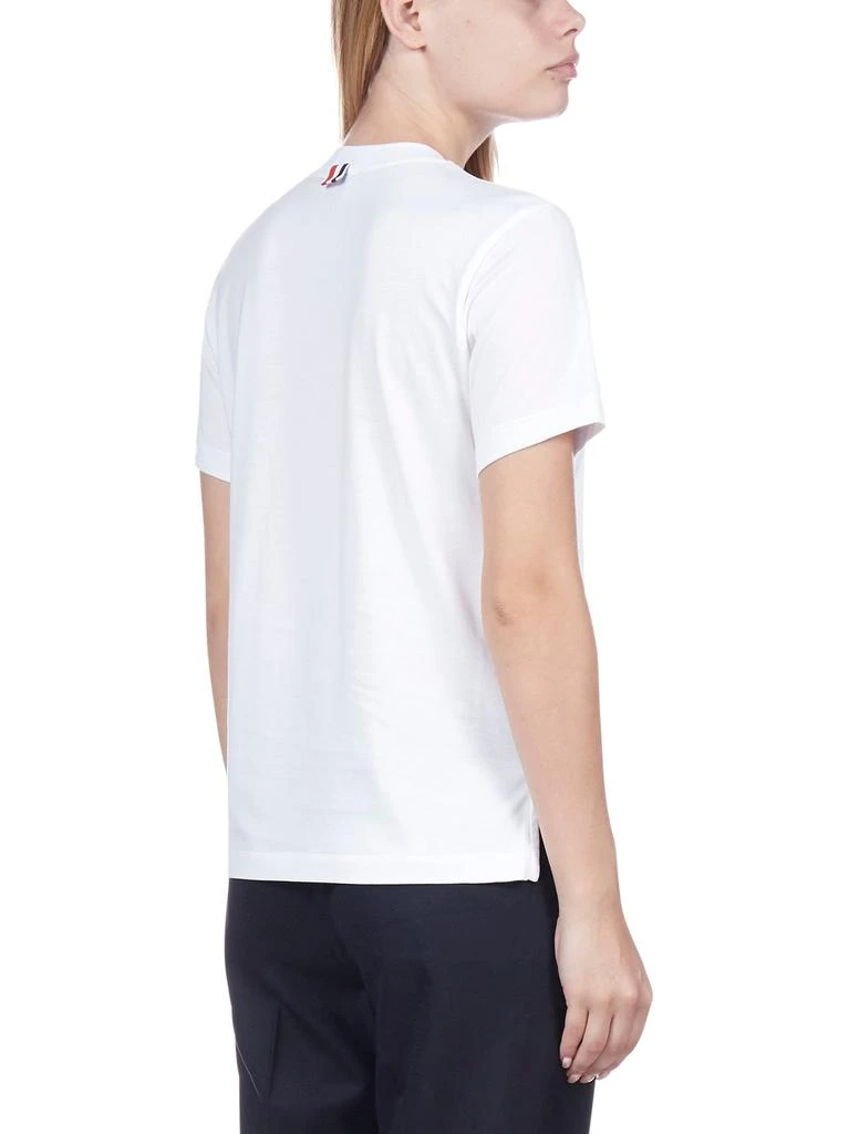 商品Thom Browne|Thom Browne Logo Patch Crewneck T-Shirt,价格¥1377,第3张图片详细描述