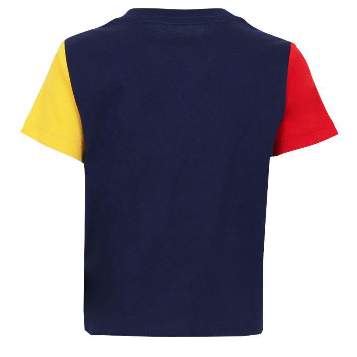 Multicoloured Polo Bear Motif T Shirt & Shorts Set商品第4张图片规格展示
