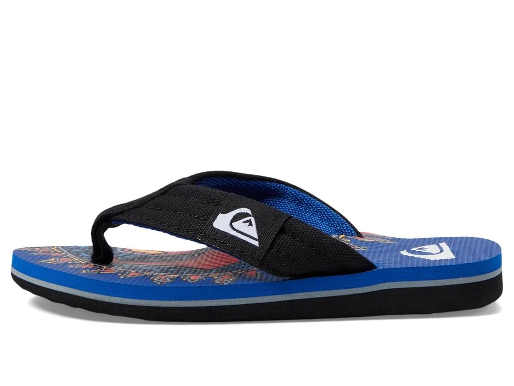 商品Quiksilver|Quiksilver Kids Molokai Layback II Flip Flops (Toddler/Little Kid/Big Kid),价格¥161,第4张图片详细描述